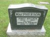 James Malcolm MacPherson and Agnes B. Smibert headstone